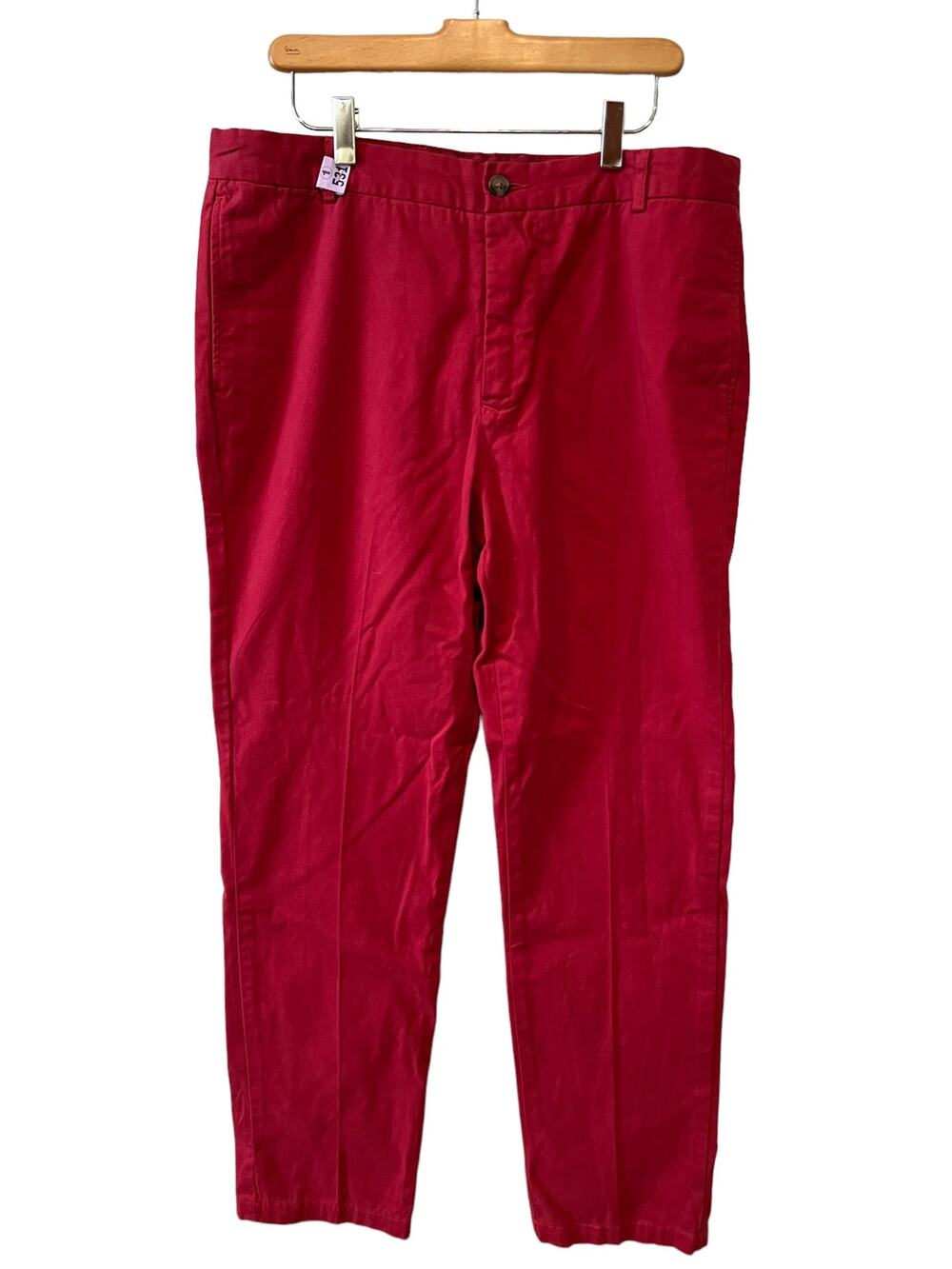 Tailorbyrd Chino Pants Berry 34